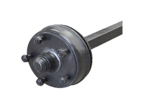 STUB AXLE WITH BRAKE