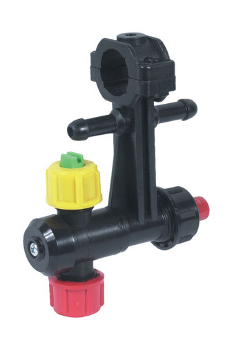 ANTIDROP DOUBLE NOZZLE HOLDER EXTERNAL SUPPLY WITH SCREW CAP