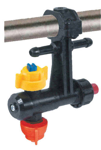 ANTIDROP DOUBLE NOZZLE HOLDER EXTERNAL SUPPLY WITH BAYONET CAP