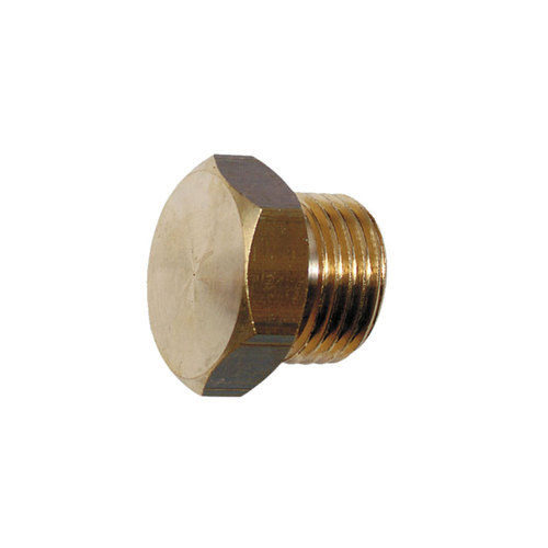 BRASS THREADRD MALE PLUG