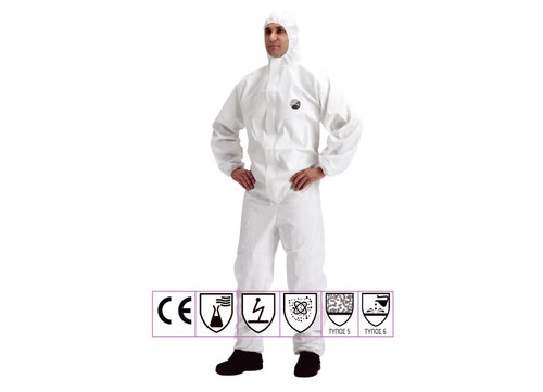 WHITE UNIFORM TYVEK 