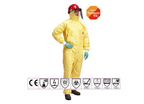 YELLOW UNIFORM TYVEK 