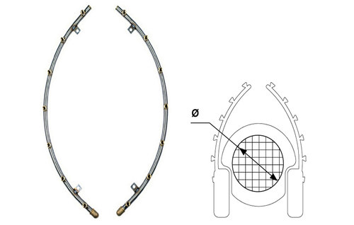 PAIR STAINLESS STEEL