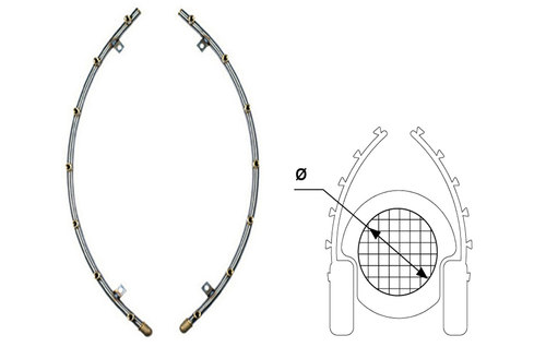 ANTIDROP PAIR STAINLESS STEEL