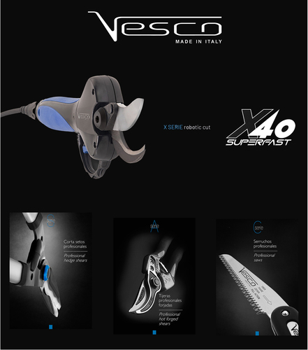 Professional hot forged shears VESCO